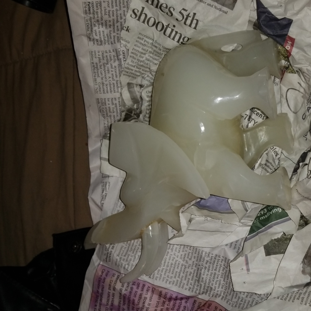 Alabaster elephant